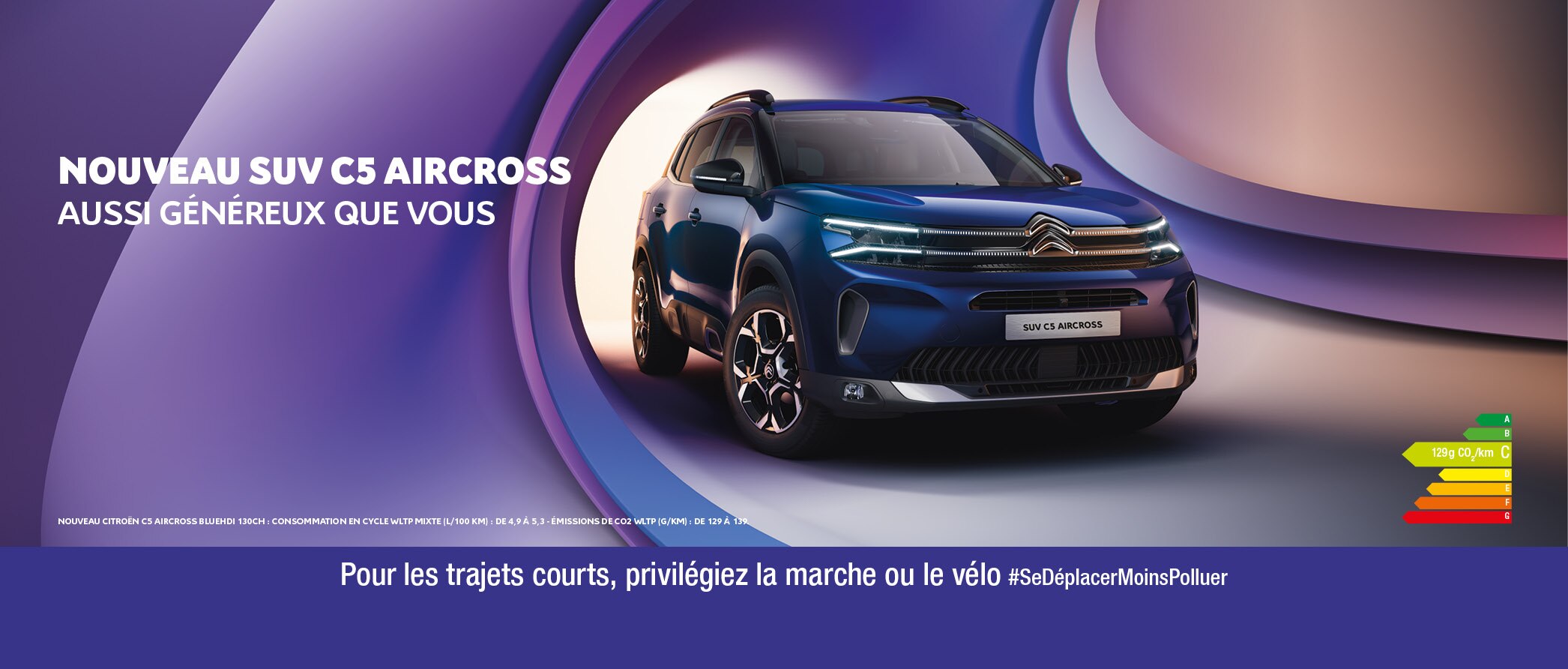 Nouveau SUV Citroën C5 Aircross